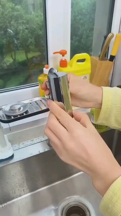 360° Waterfall Swivel Faucet with Splash proof Spray