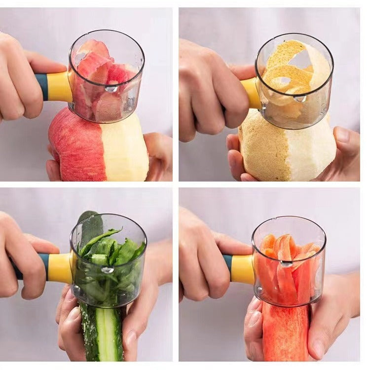 PeelMate™ – All-in-One Peeler with Built-In Peel Collection