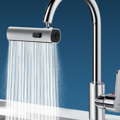 360° Waterfall Swivel Faucet with Splash proof Spray